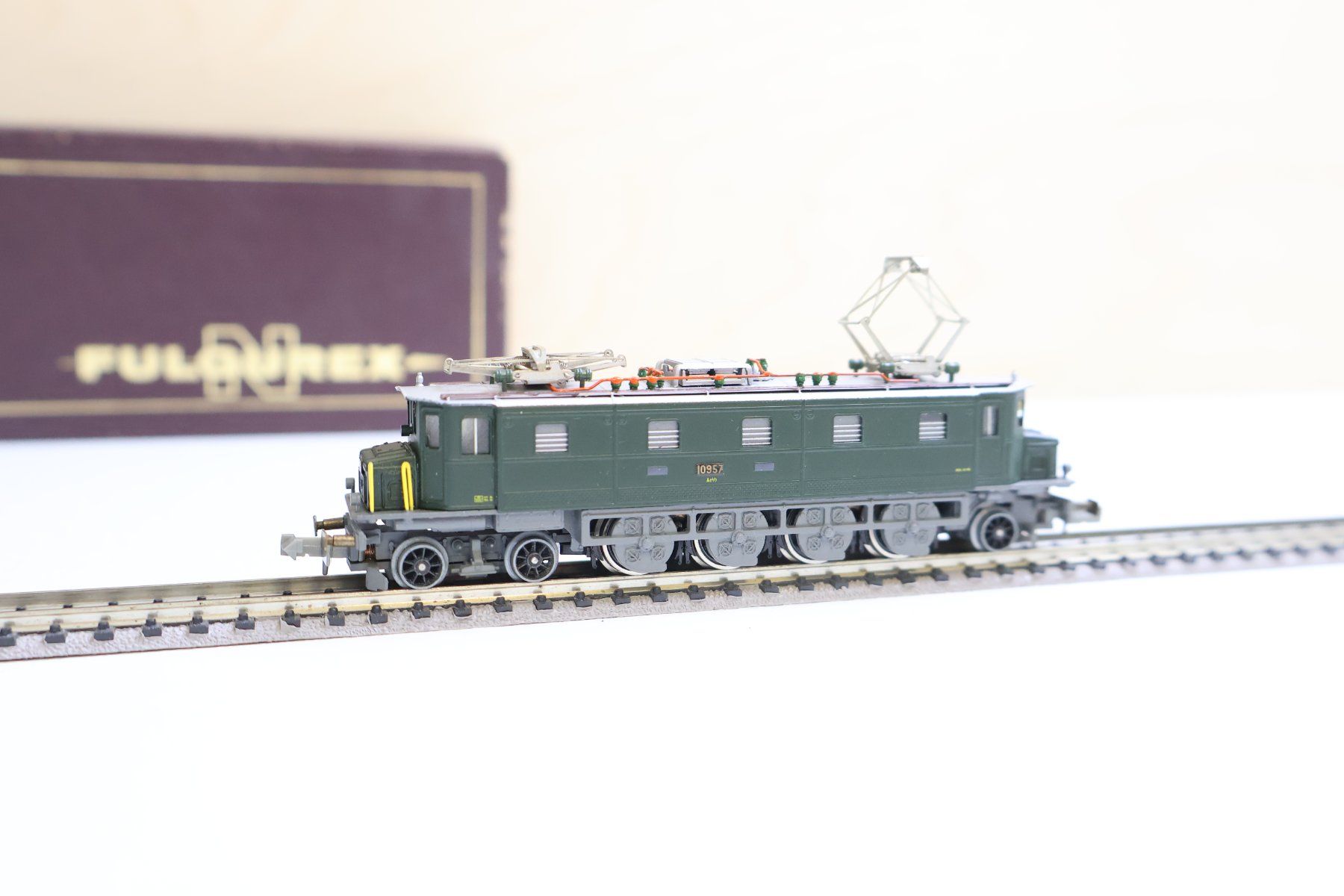 Fulgurex Modellini di ferrovie: Fulgurex SBB Ae 4/7 E-Lok - Spur N Messingmodell – Usato da Winterthur venduto da Monstera 1