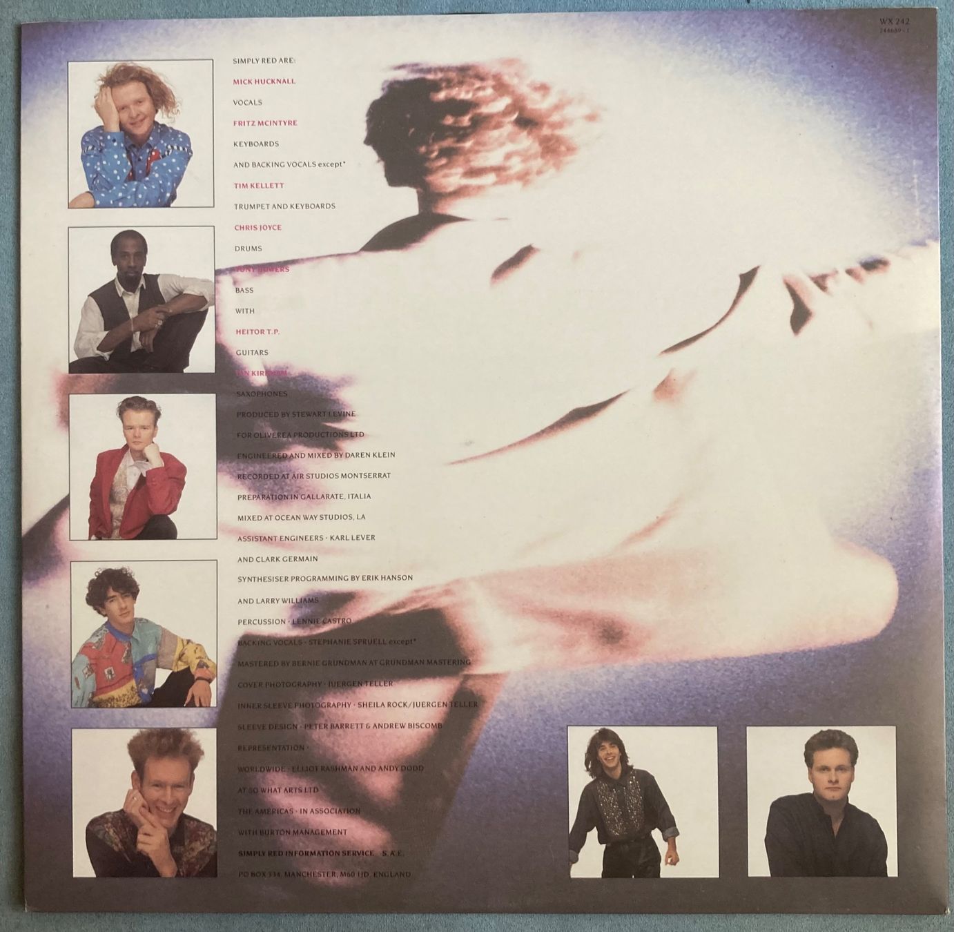 Vinyles: SIMPLY RED - A NEW FLAME – D'occasion à Poliez-Pittet par Newtown-Records 2