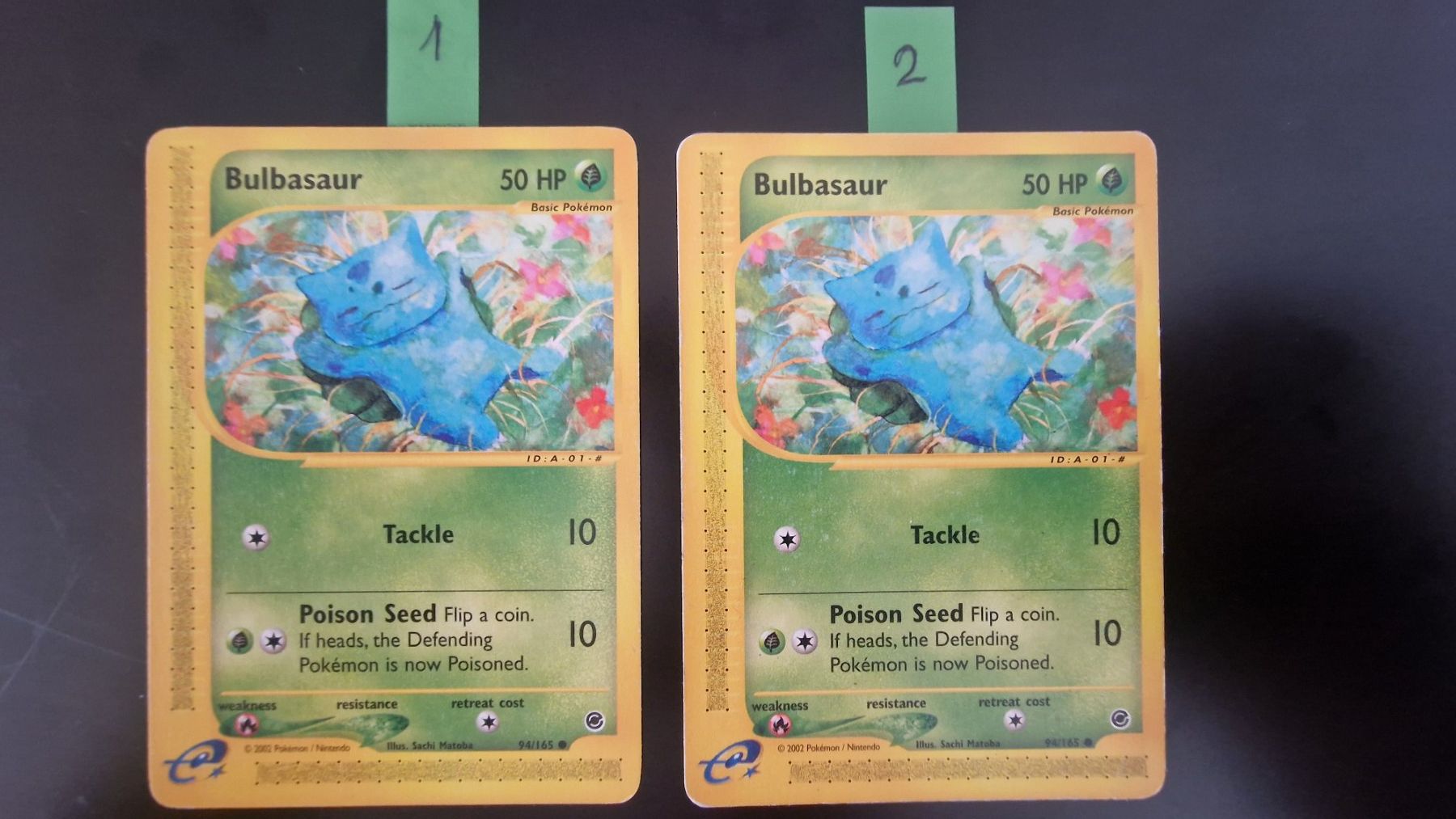 Pokémon Carte collezionabili: Bulbasaur #94 – Pokémon Expedition – Usato da Veytaux venduto da PocketMonster 2