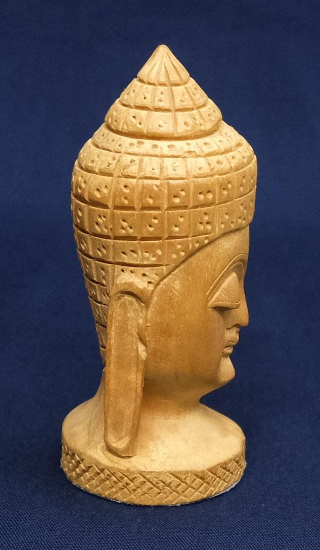 Sculture & Statue: Buddha Kopf, aus Holz – Usato da Zürich venduto da Masala-Oase 5