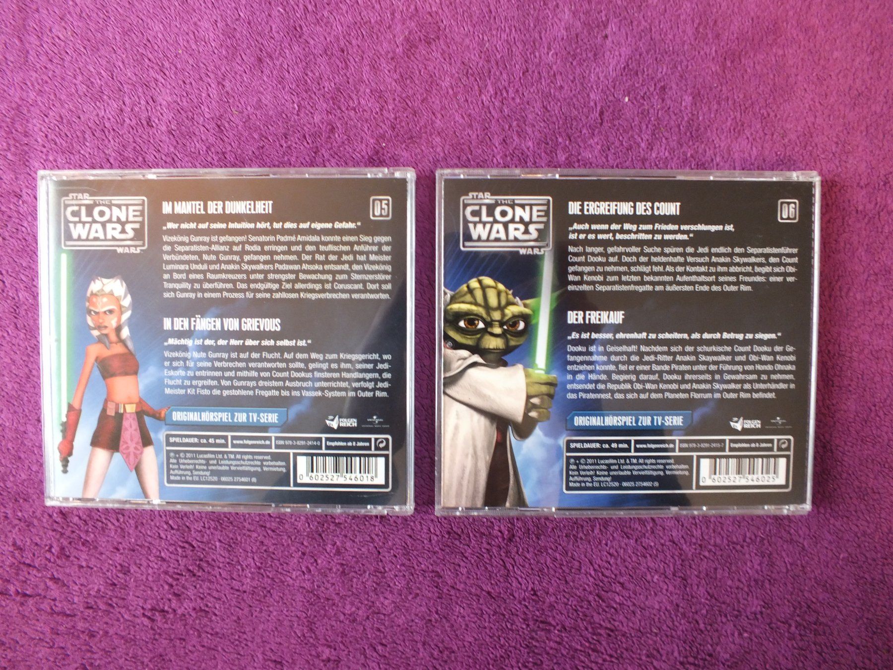 CD: 6 - Star Wars / Clone Wars - Hörspiel - CD´S – Usato da Müllheim Dorf venduto da Seeeule01 6