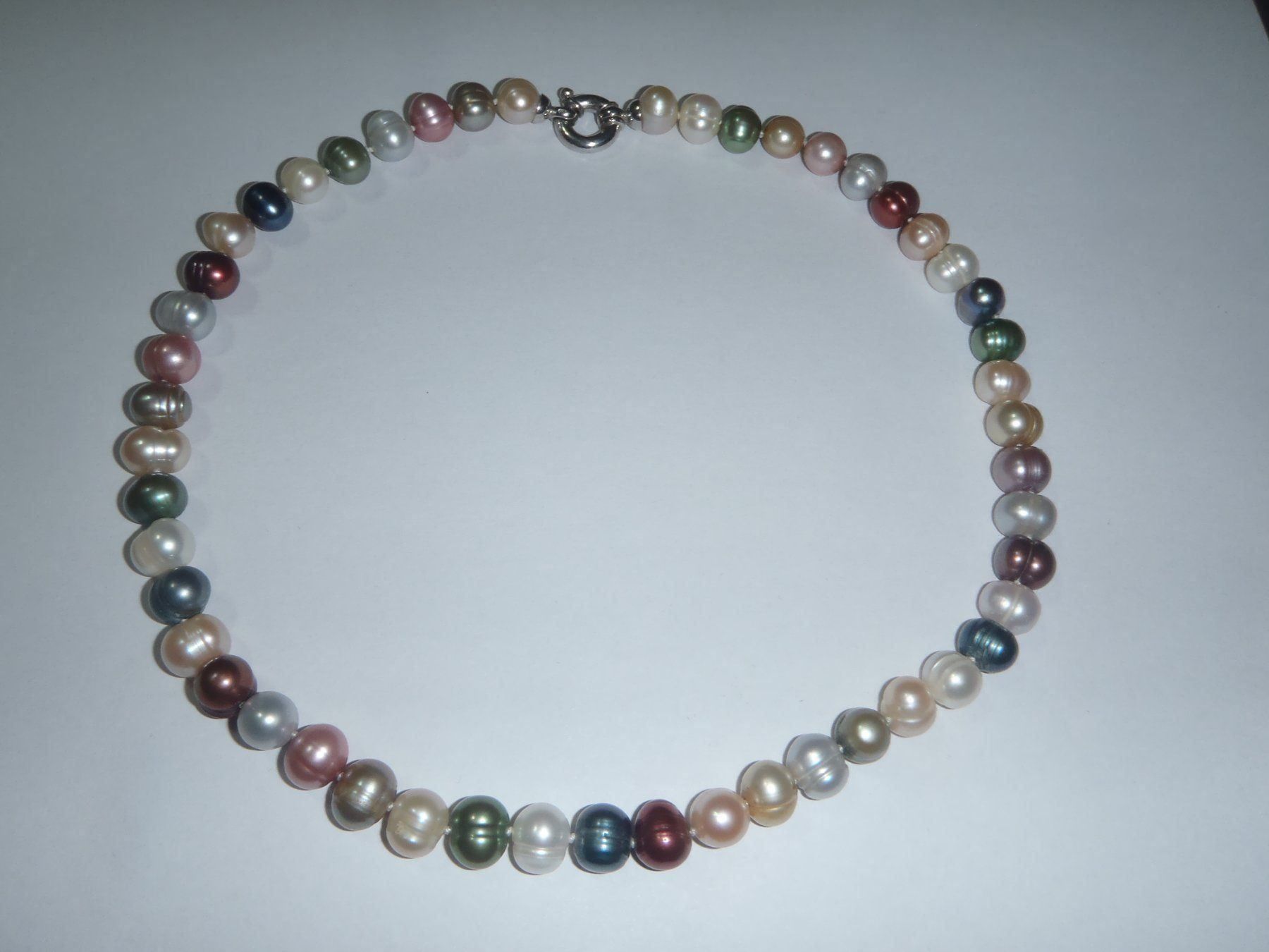 Catenine: PERLEN - Collier bestehend aus Bunten Süsswasserzuchtperlen – Nuovo e nell'imballaggio originale da Diegten venduto da marcel3891 4
