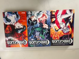 Lot de 3 mangas Neon Genesis Evangelion -