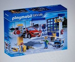 Playmobil 70202 City Life Werkstatt mit Auto ohne Verpackung