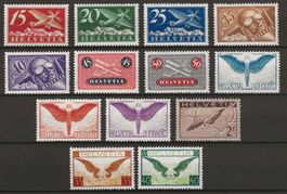 1923-1930 : Flugpost Nr. F3 - F15 */** KP  910.--