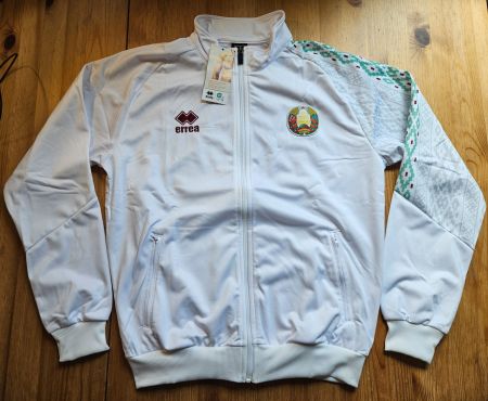 Belarus Jacke errea NEU Gr. M Fussball Weissrussland