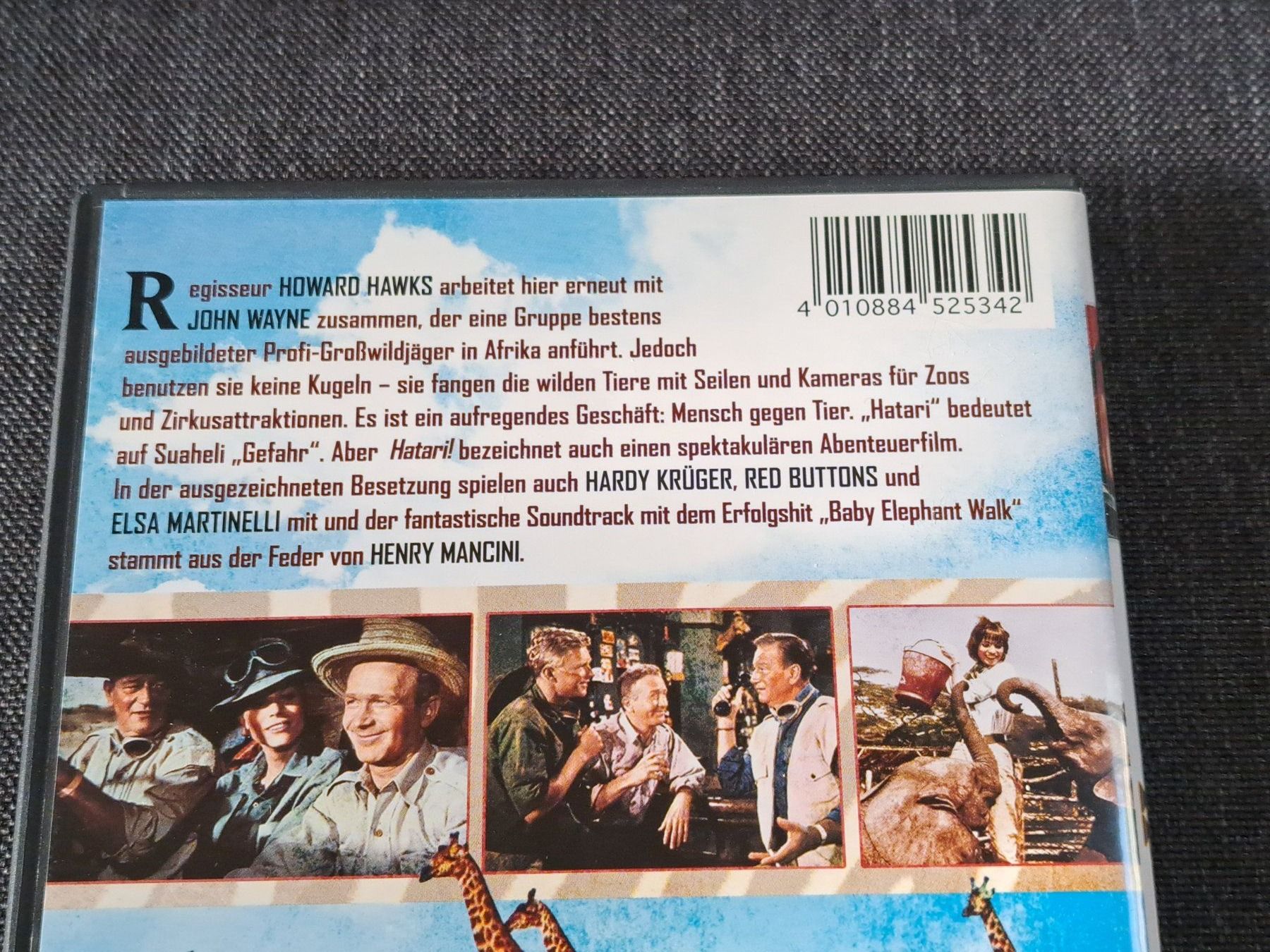 Tutti i DVDs: DVD Hatari mit John Wayne aus 1962 – Nuovo (secondo la descrizione) da Unterseen venduto da Kanica 2