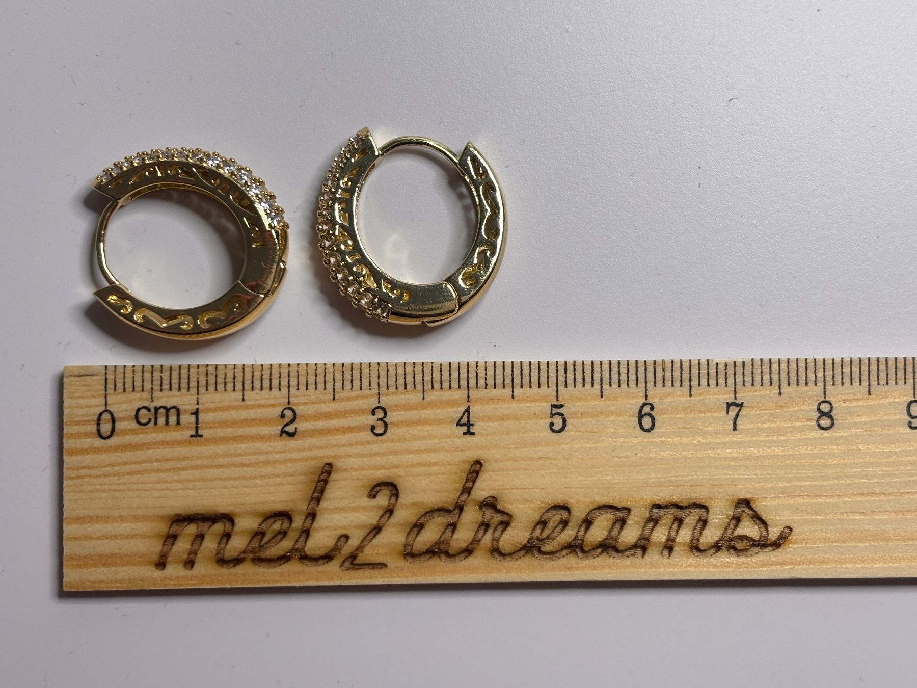 Ohrringe & -stecker: Boucles d'oreilles élégantes - brillants – Neu (gemäss Beschreibung) aus Lausanne von mel2dreams 4