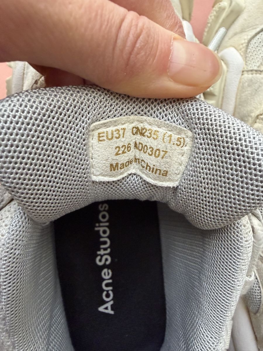 Acne Studios Damenschuhe: Acne studios leather sneakers – Gebraucht aus Nyon von ula_swg8 5
