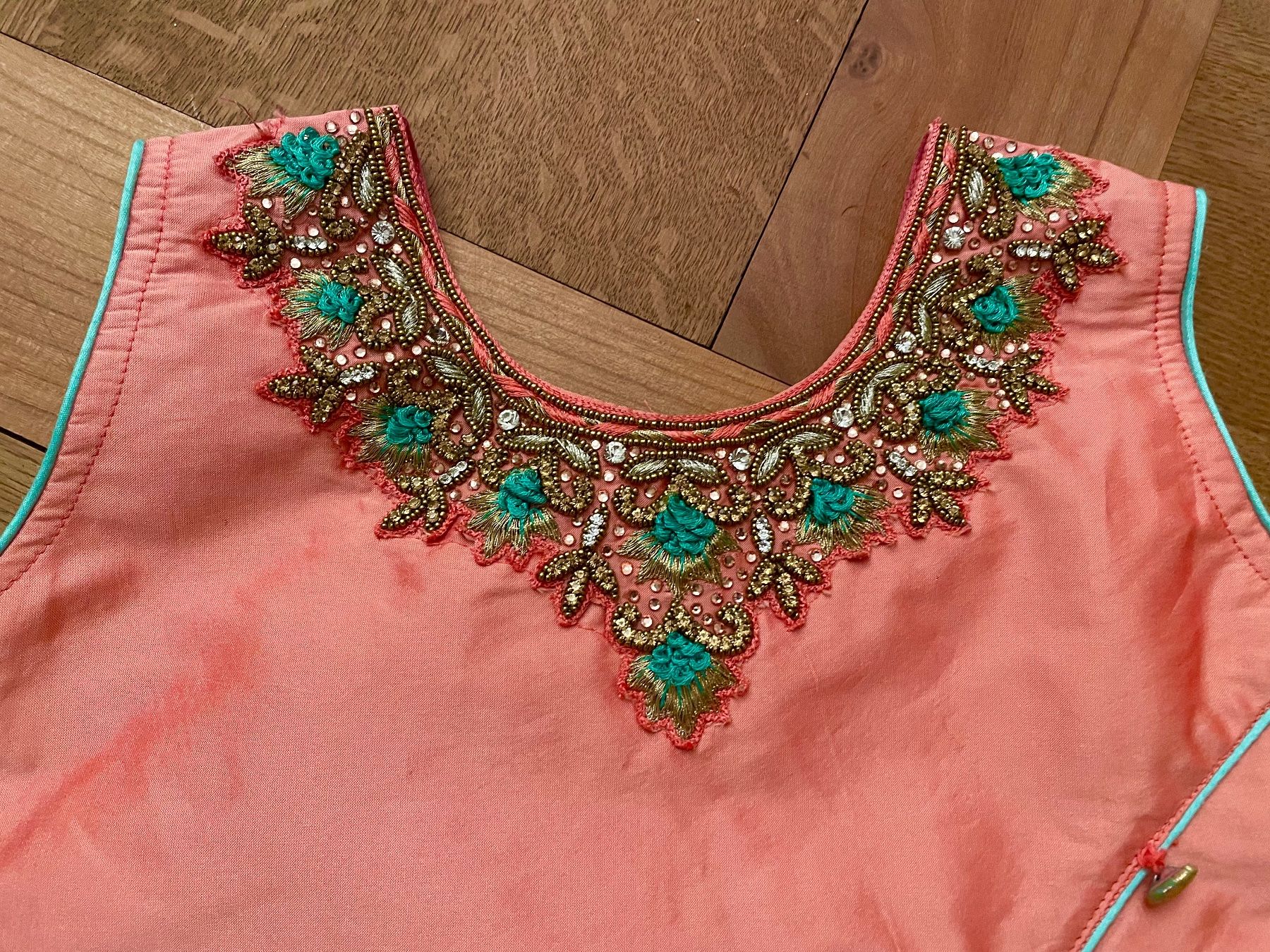Kleider & Röcke: Festliches Kleid, 2-teilig, indisch – Gebraucht aus Zürich von Capetown14 4