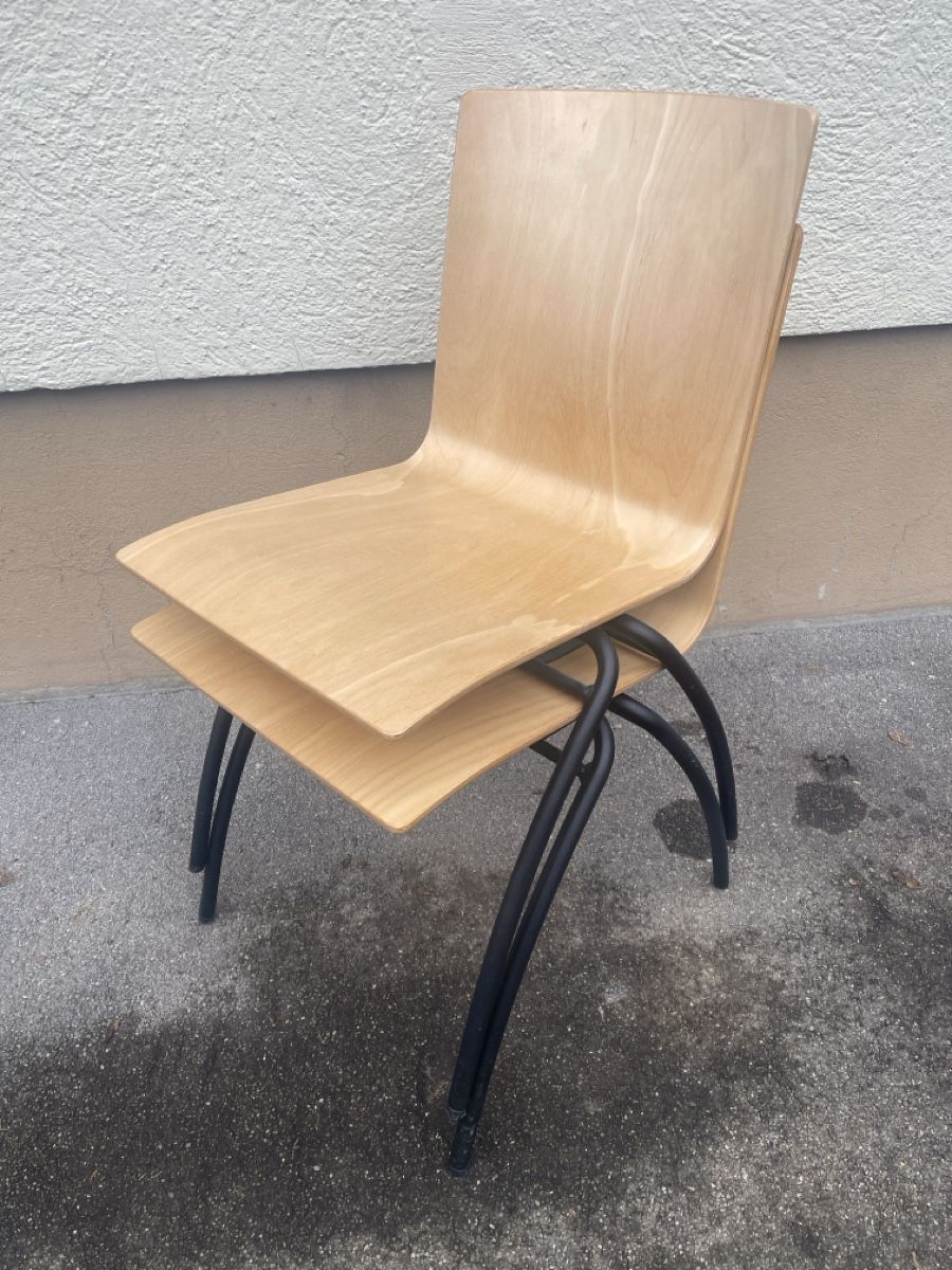 Embru Stühle: 2 Embru Skandi-Form Stühle, stapelbar, Schweizer Design – Gebraucht aus dietikon von fernando011 4
