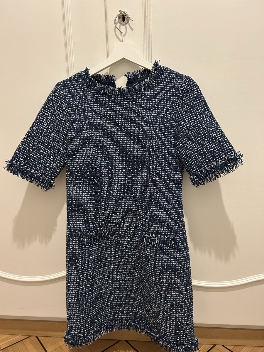 Vestiti: Robe BacYan bleue, taille S, Tweed – Nuovo (secondo la descrizione) da Genève venduto da aur_ypb7