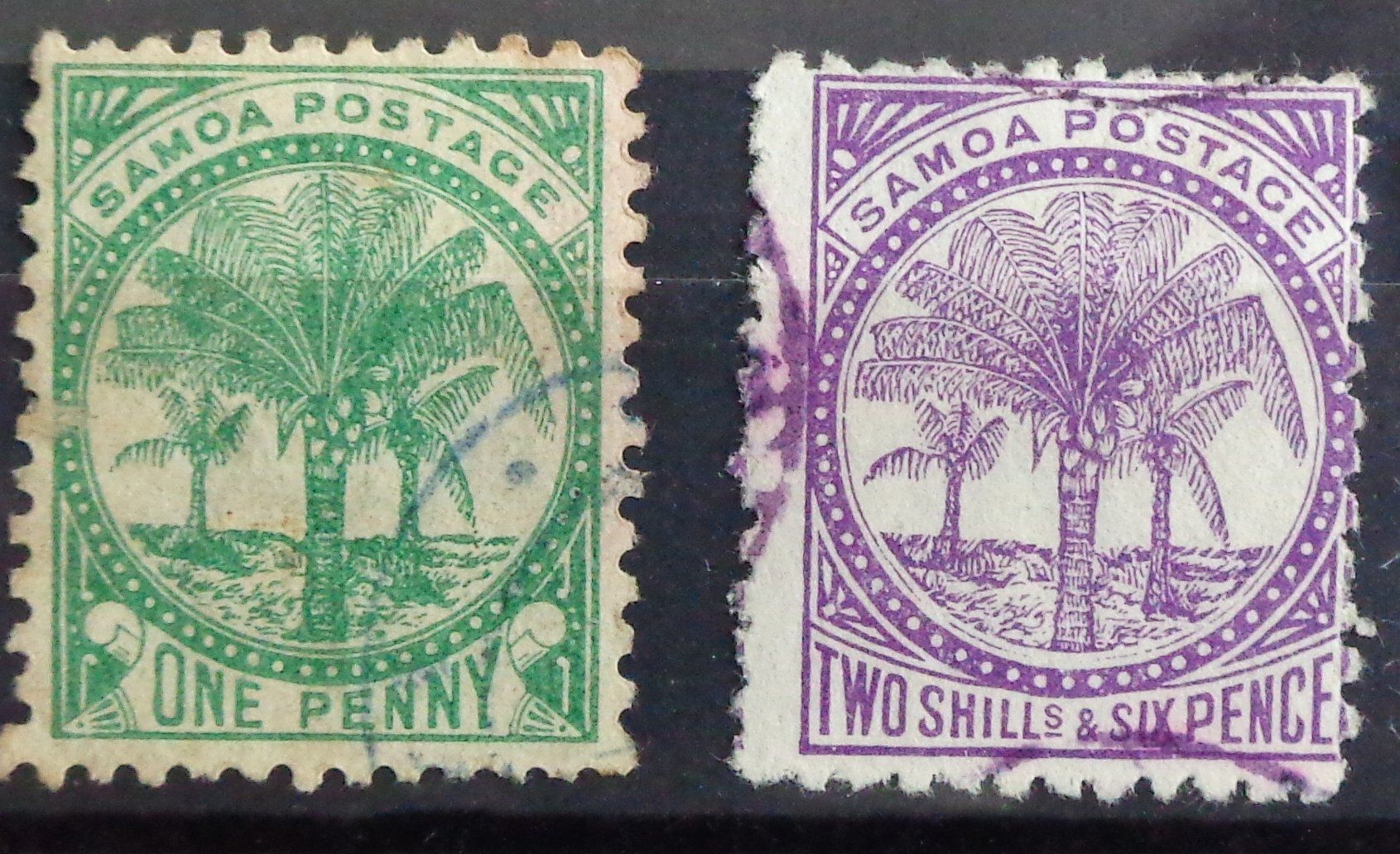 Alle Briefmarken: SAMOA: 10 Used Stamps – Gebraucht aus Le Locle von timbrettino