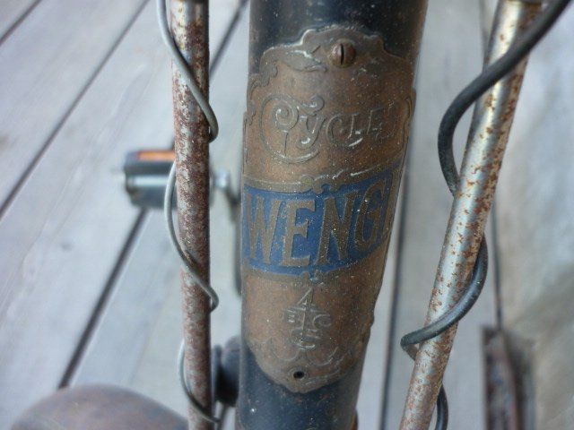 Vélos: Altes Velo , Marke Wengi schwarz, – Défectueux à Belp par Polexli 8