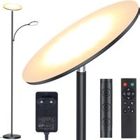 LED Stehlampe 42W 4200LM, dimmbar mit Fernbedienung & Touch