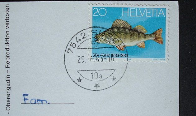 Cartoline postali: SUSCH Unterengadin – Usato da Jona venduto da philajona 1
