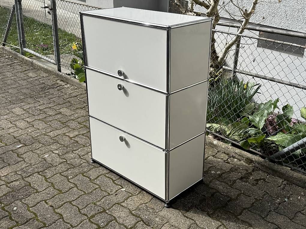 USM Kommoden: USM Haller Sideboard Reinweiss 1x3 – Gebraucht aus Dietikon von Kumar_Occasionen 2