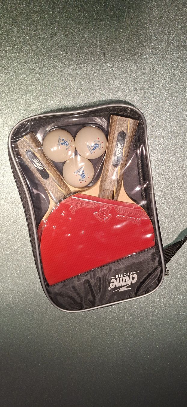 Tennis da tavolo: Ping Pong Schäger Set mit Bällen – Nuovo e nell'imballaggio originale da Bern venduto da Stalino