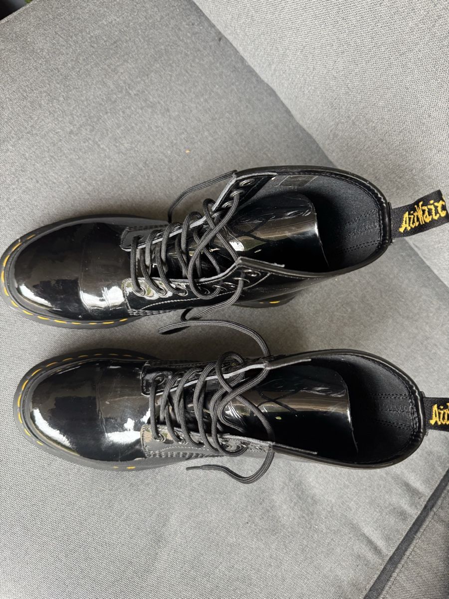 Damenschuhe: Dr.Martens, Lackstiefel – Neu (gemäss Beschreibung) aus Fällanden von Caramel7 6