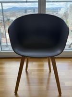 HAY About A Chair AAC 22 Stuhl in Eiche matt lackiert khaki 