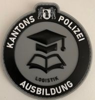 Kantons Polizei Logistik Ausbildung Patch, mit Klett.