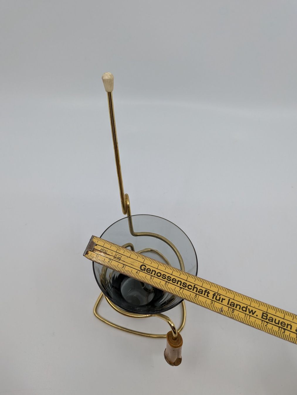 Bicchieri: Mid Century Glas mit Halterung – Usato da Emmen venduto da magelan 3