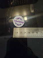 I got my lobotomy at Claire's - Pin Badge Anstecker