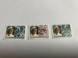 briefmarken FL 1985, gestempelt