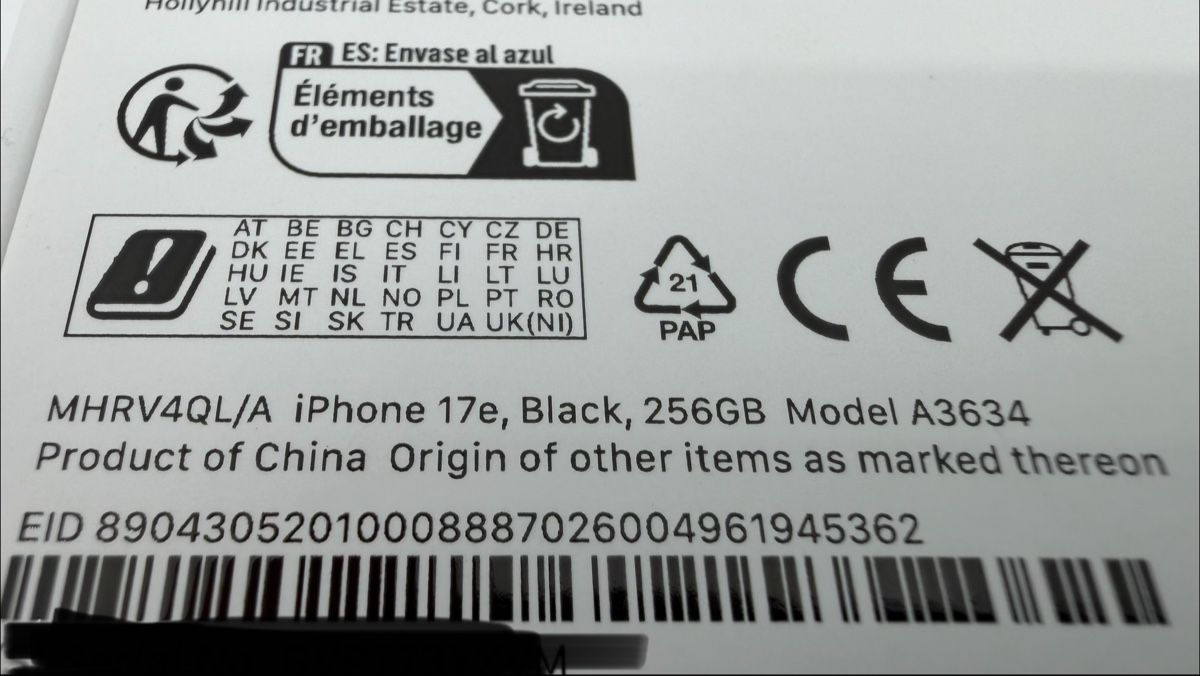 Apple Handys / Smartphones: Apple Iphone 17e 256GB neu – Neu und originalverpackt aus Lüchingen von phlan 3