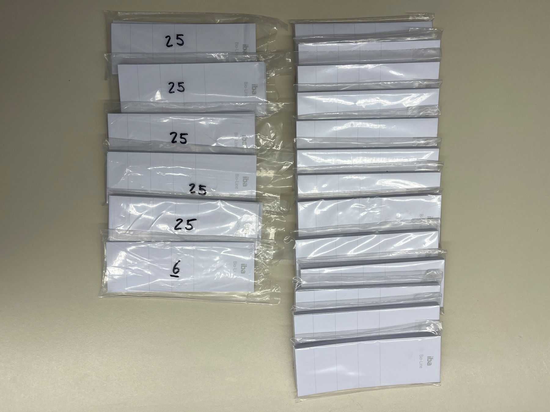 Raccoglitori: 456 Ordner - Schilder, weiss, 5x14.5 cm – Nuovo e nell'imballaggio originale da Matzingen venduto da carola71