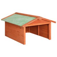 Mährobotergarage 72x87x50cm aus Holz