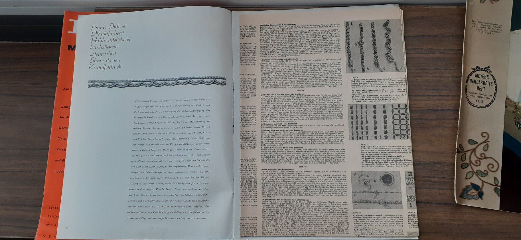 Zeitschriften & Magazine: Hefte Handarbeiten 1950er - 3 Stück – Gebraucht aus Mörschwil von lindaswunderkiste 3