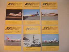 6 Stück jetstream 1983 Aero Revue Magazin Luftfahrt Flug