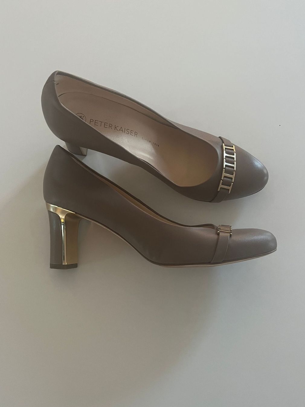 Kaiser Scarpe da donna: Peter Kaiser Pumps Gr. 38,5 Leder Absatzschuhe – Nuovo (secondo la descrizione) da Salenstein venduto da kar_qx2p 1