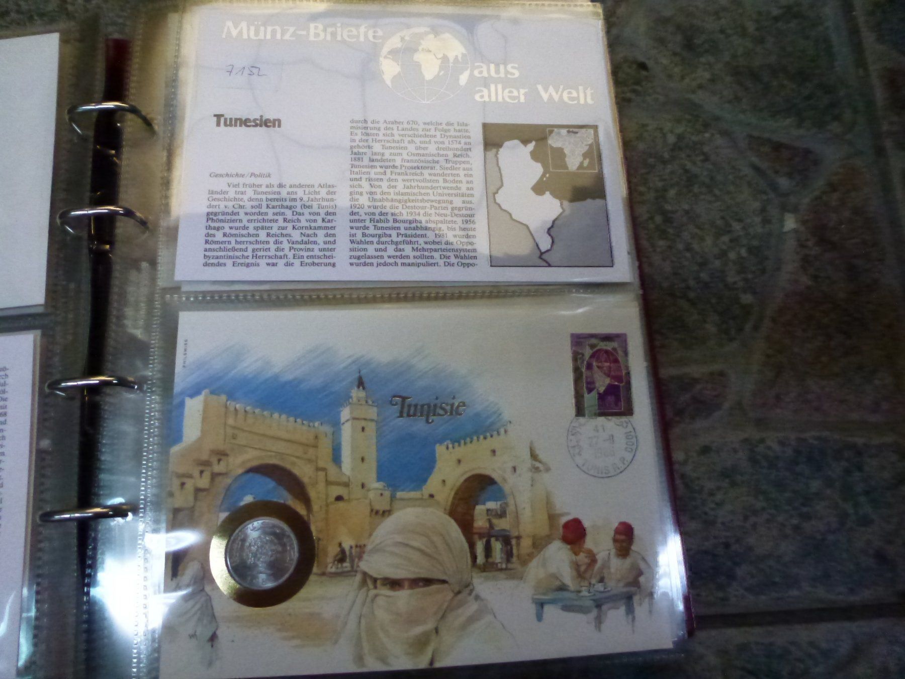 Tutti le monete: Münzbrief Tunesien – Usato da Olten venduto da Disc-Verkauf
