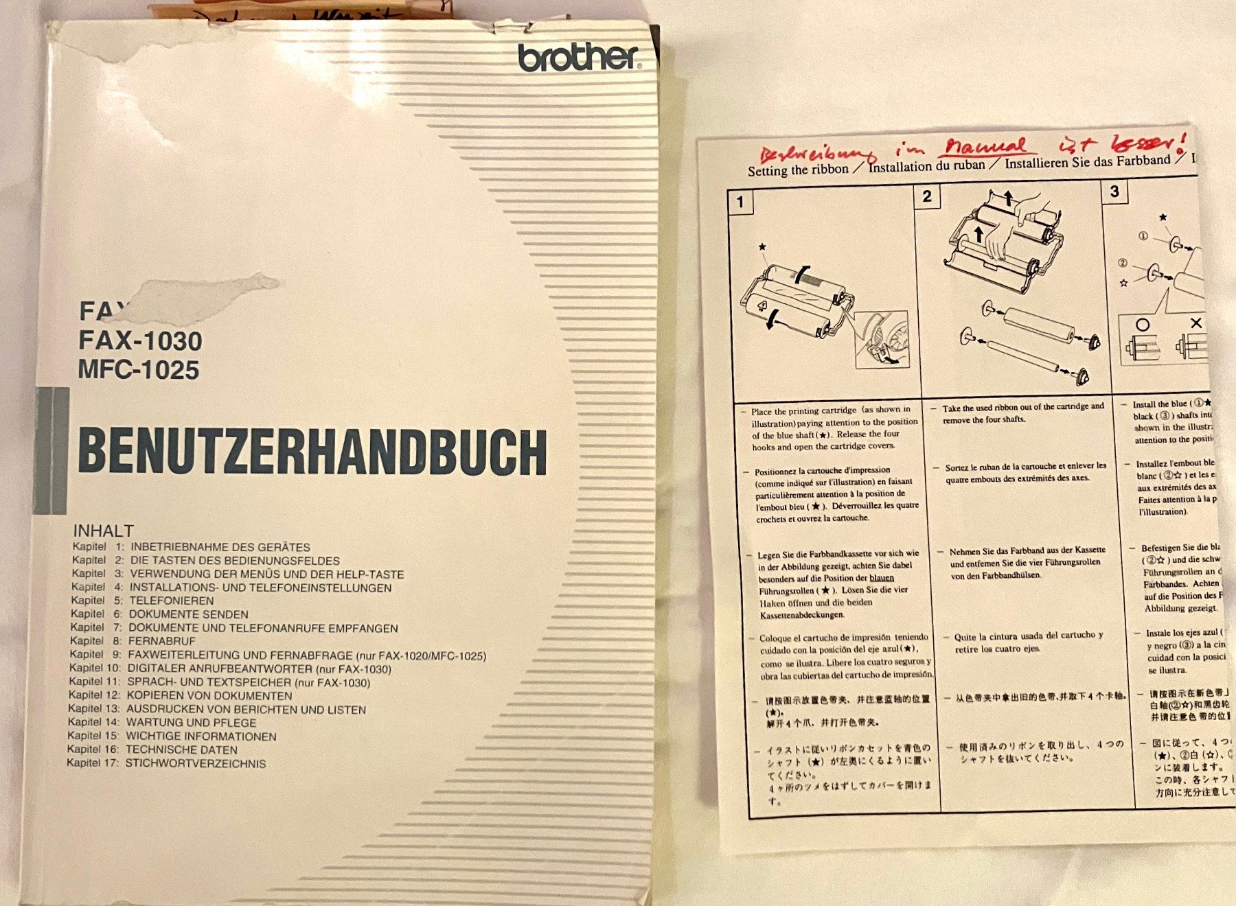 Brother Faxgeräte: Fax Brother – Gebraucht aus zuerich von matthias444 1
