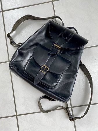 Leder Rucksack