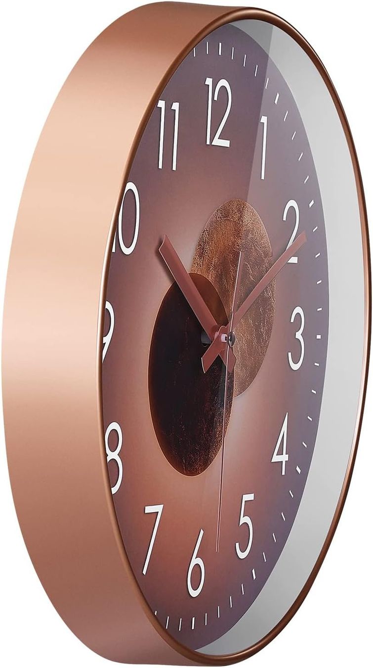 Stand- & Wanduhren: 30cm Modern Quartz Lautlos Wanduhr – Neu und originalverpackt aus Nuglar von SaleRitter 6