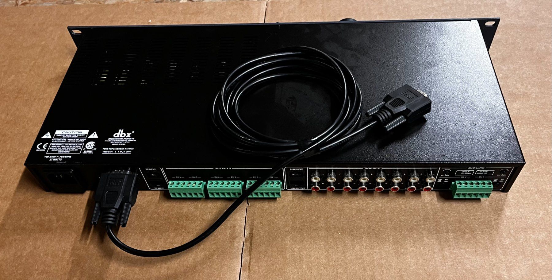 Egaliseurs: DBX ZonePRO 640 Digital Zone Prozessor – D'occasion à Nesslau par Pbon 1