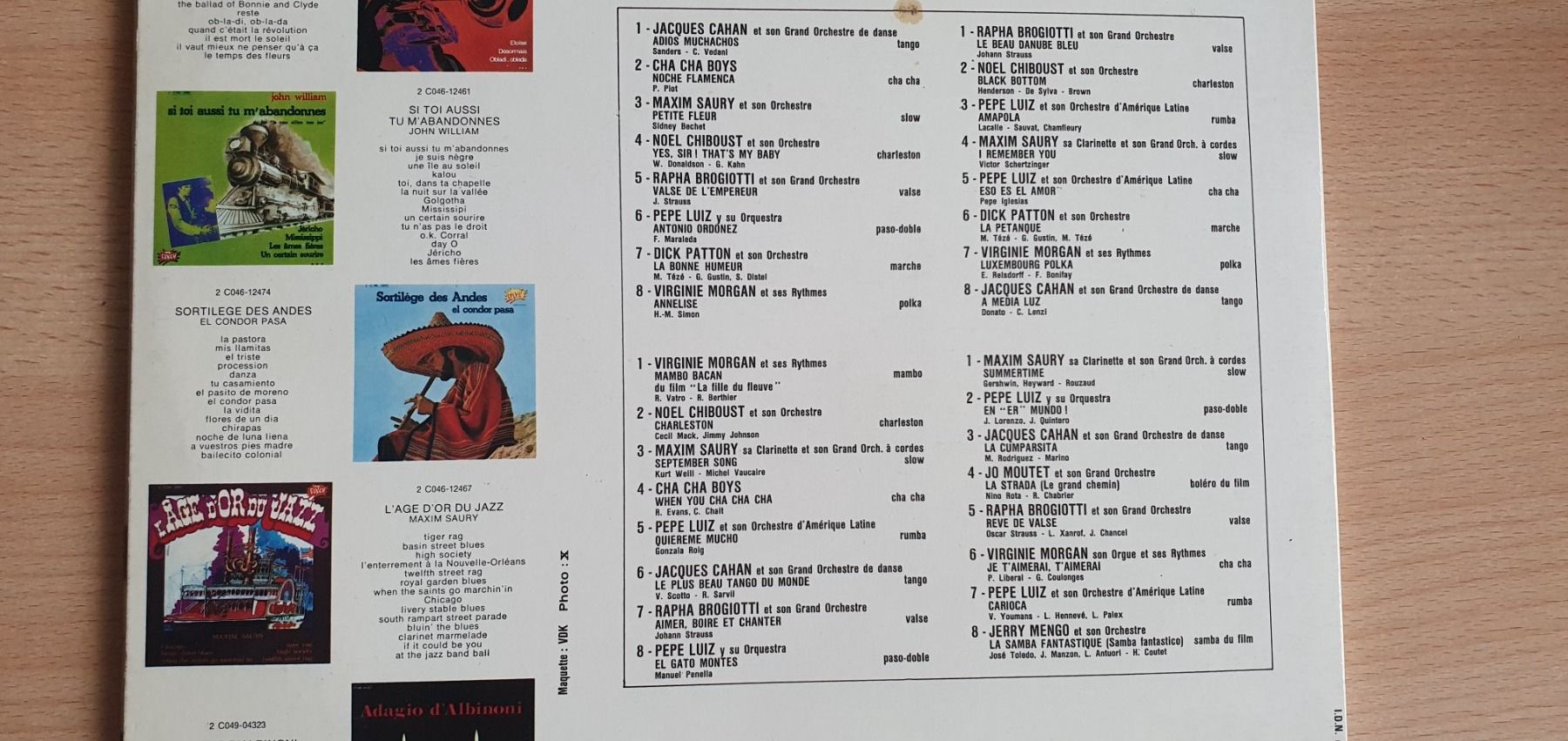 Dischi in vinile: 1 vinyle Ambiance surprise partie – Usato da Moutier venduto da mai_pq7w 1