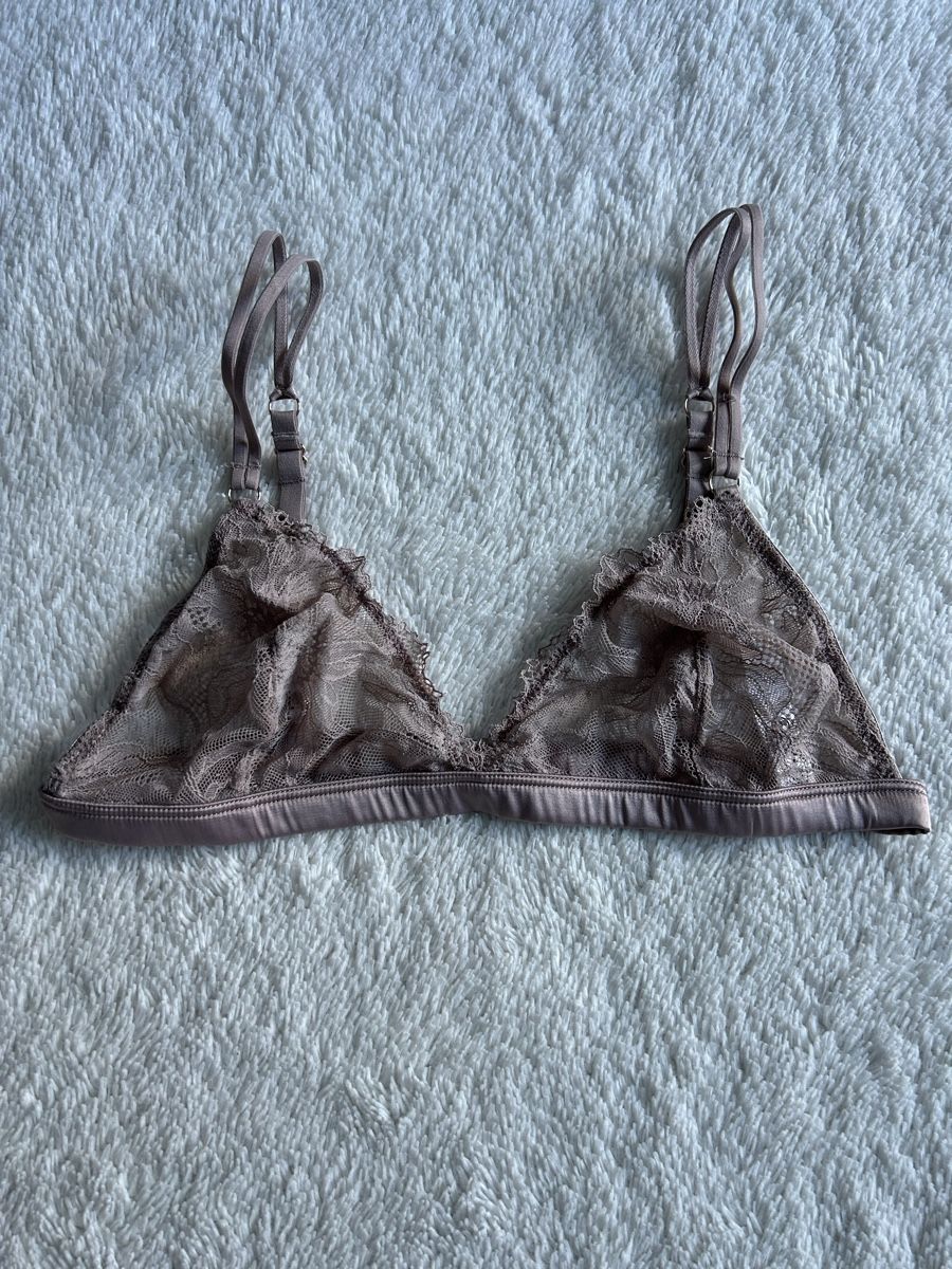 Altra biancheria intima: BH mit Spitze, Grösse S, Beige – Nuovo (secondo la descrizione) da Chur venduto da faja7000