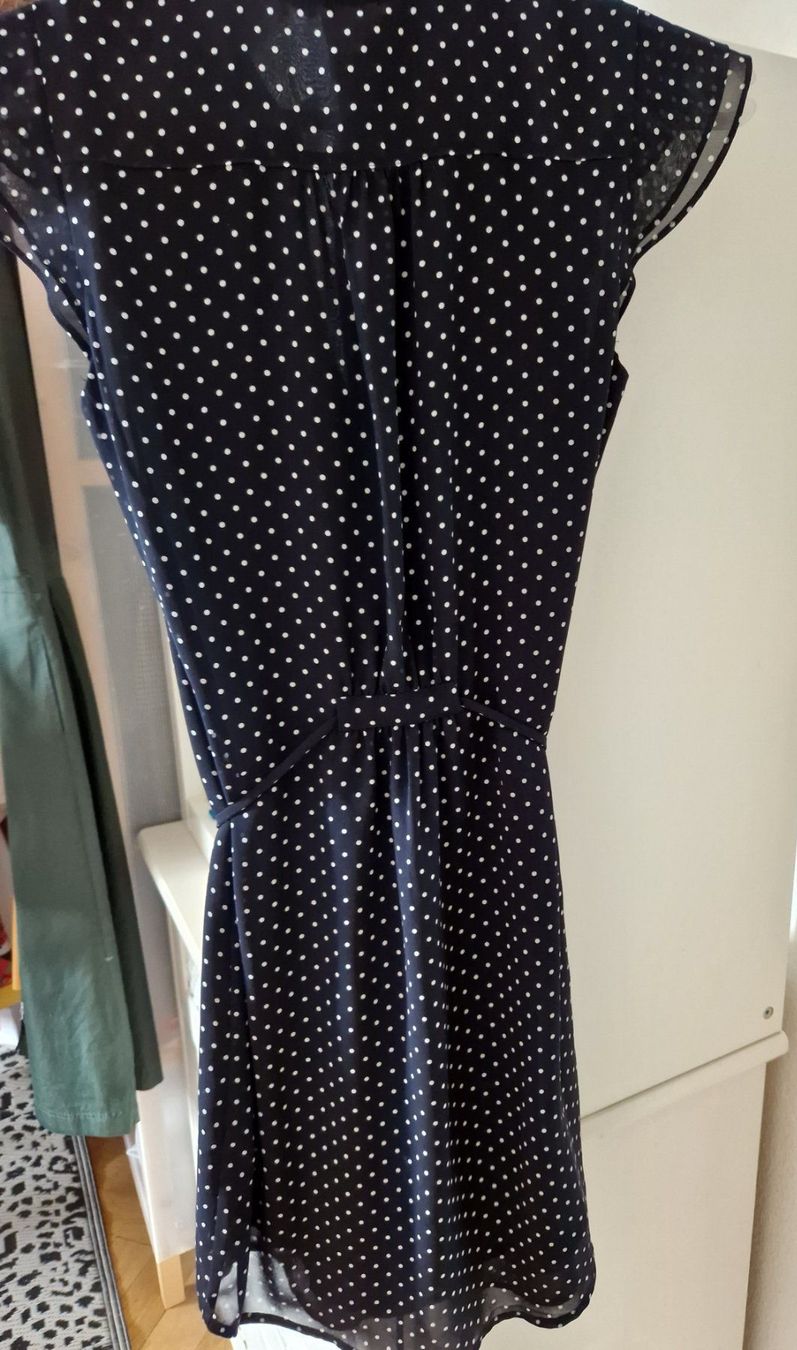H&M Vestiti: Blusenkleid mit polka dots marine/weiss – Nuovo (secondo la descrizione) da Küsnacht ZH venduto da 2011_ 3