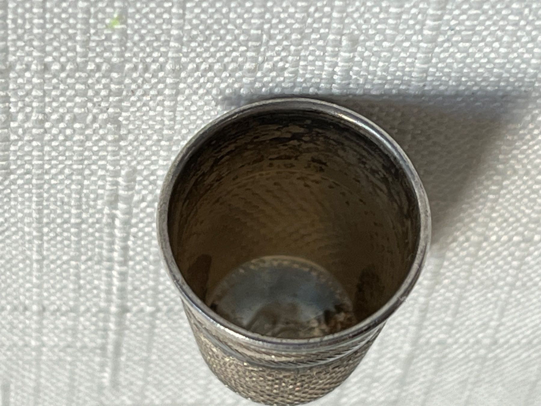 Fingerhüte: Fingerhut 800 Silber – Gebraucht aus St. Peterzell von  1