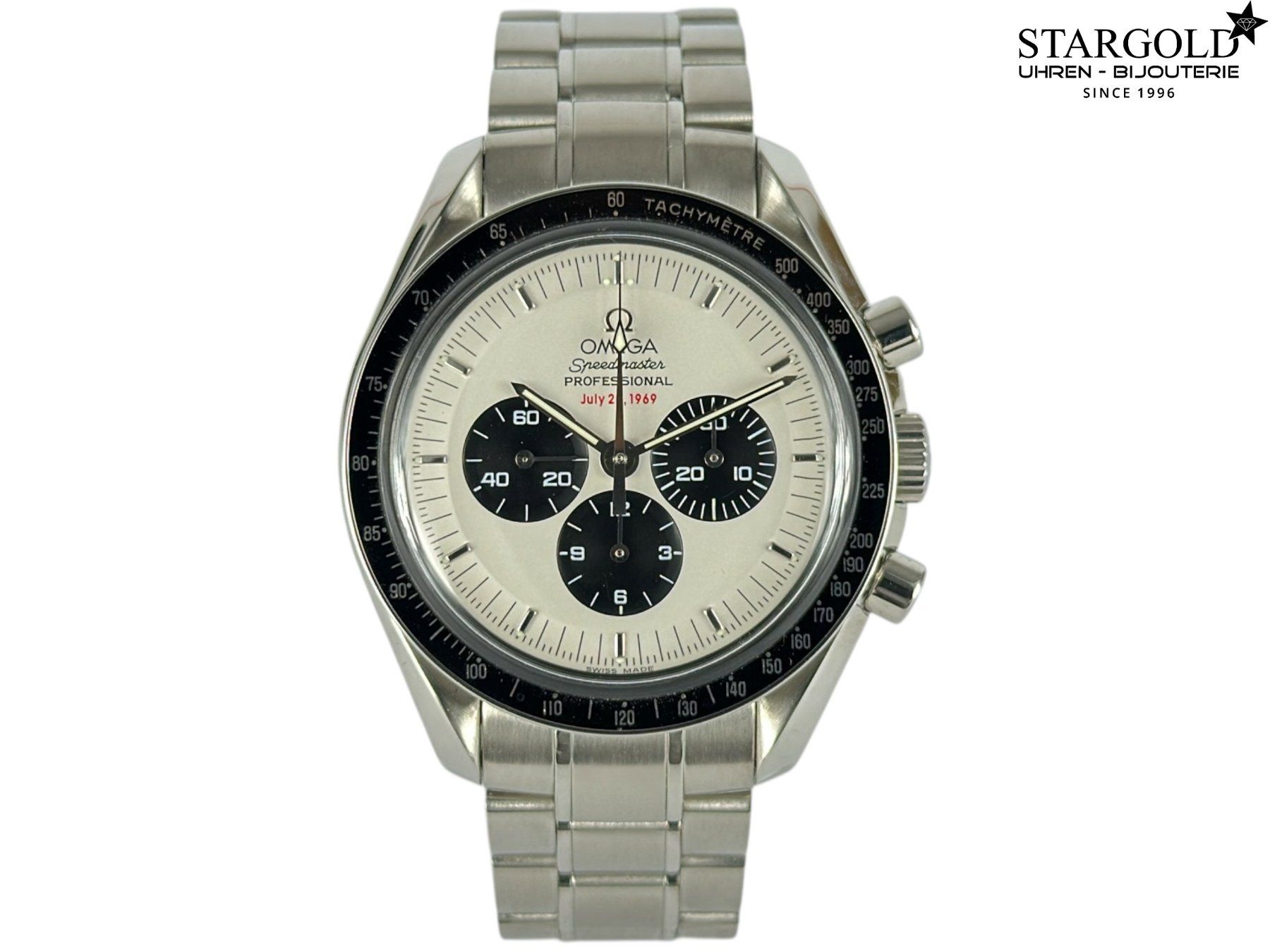 Omega Orologi: Omega Speedmaster Apollo 11 - 35th Anniversary - 3569.31.00 – Usato da Zürich venduto da Stargold-Uhren