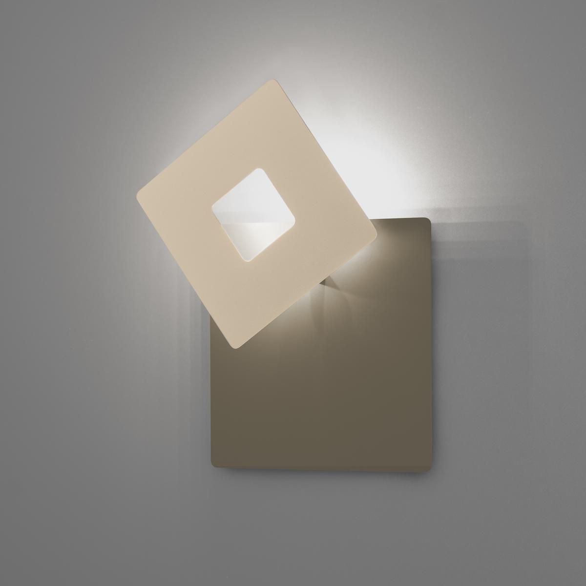 Lampade: LED Wandleuchte, Quadrat, 18 cm x 18 cm – Nuovo (secondo la descrizione) da Kreuzlingen venduto da Smart-Light 2