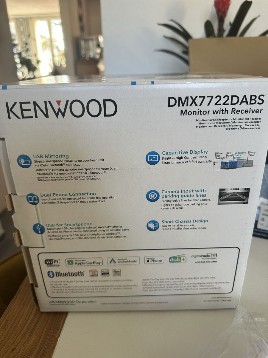 Kenwood Radios: Kenwood DMX7722DABS Automonitor mit Toyota Yaris Zubehör – Neu und originalverpackt aus Laupen BE von ColinW.76 2