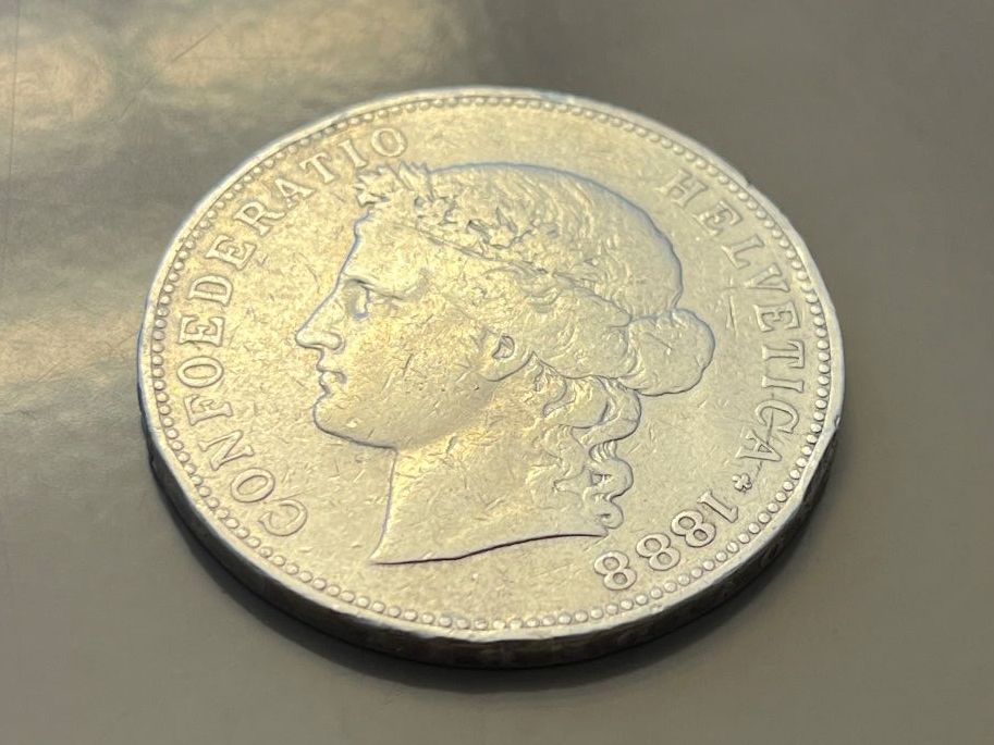 Tutti le monete: 5 Franken 1888, Selten!!! – Usato da Tägerwilen venduto da Beata1sager 4