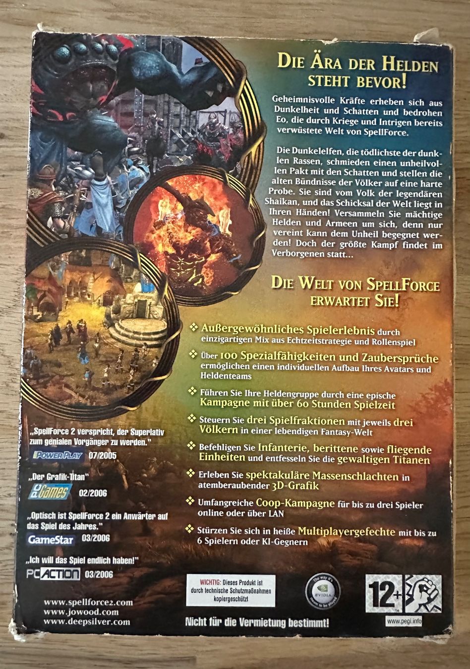 Microsoft Spiele: Spellforce 2 PC Game Box – Gebraucht aus Kestenholz von Inna09 1