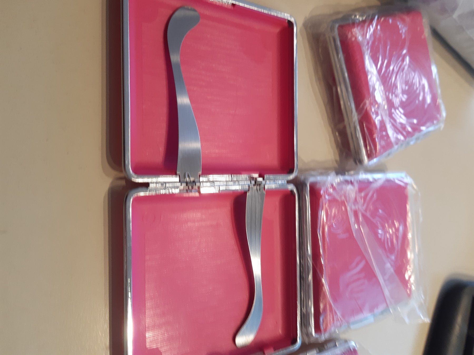 Altri Prodotti per fumatori: Zigaretten etui witziges innenleben hellblau – Nuovo e nell'imballaggio originale da Ibach venduto da chaemilochhobbygarte 2