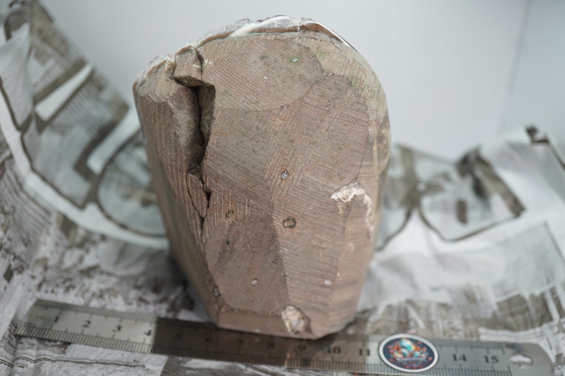 Minerali & Pietre curative: Amethyst Druse  10 cm x  8cm     Direkt – Nuovo e nell'imballaggio originale da Eschenbach SG venduto da topstone 8